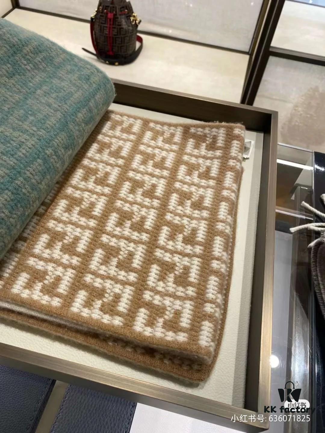 6931a923ccd8ab3d7af9d89a Bestselling New Fendi Scarf in Two Colors – Unique and Luxurious Winter Accessory