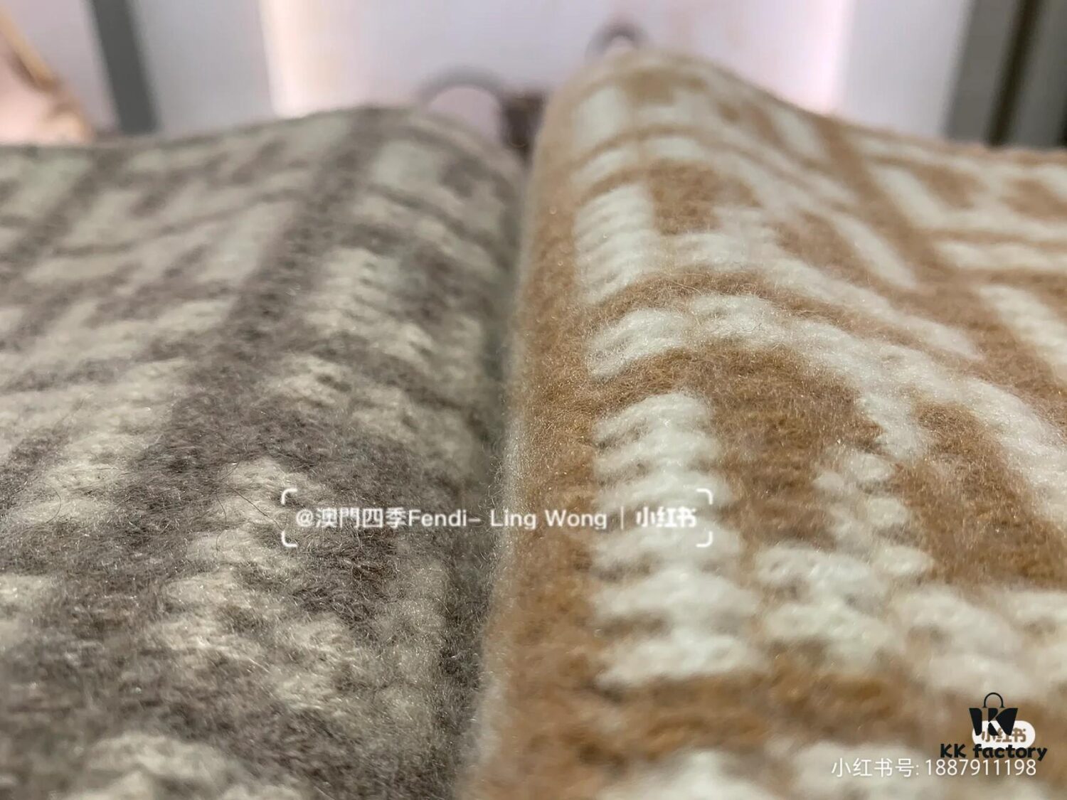 6931a923ccd8ab3d7af9d89d Bestselling New Fendi Scarf in Two Colors – Unique and Luxurious Winter Accessory