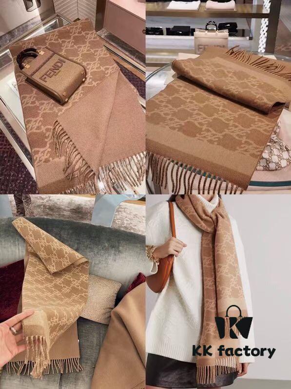 6931a923ccd8ab3d7af9d89f FENDI Latest Scarf, Super Soft and Stylish Double-Sided Design