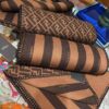 6931a924ccd8ab3d7af9d8a8 Fendi High-End New Arrival, Double-Sided Design Luxury Wool Silk Scarf