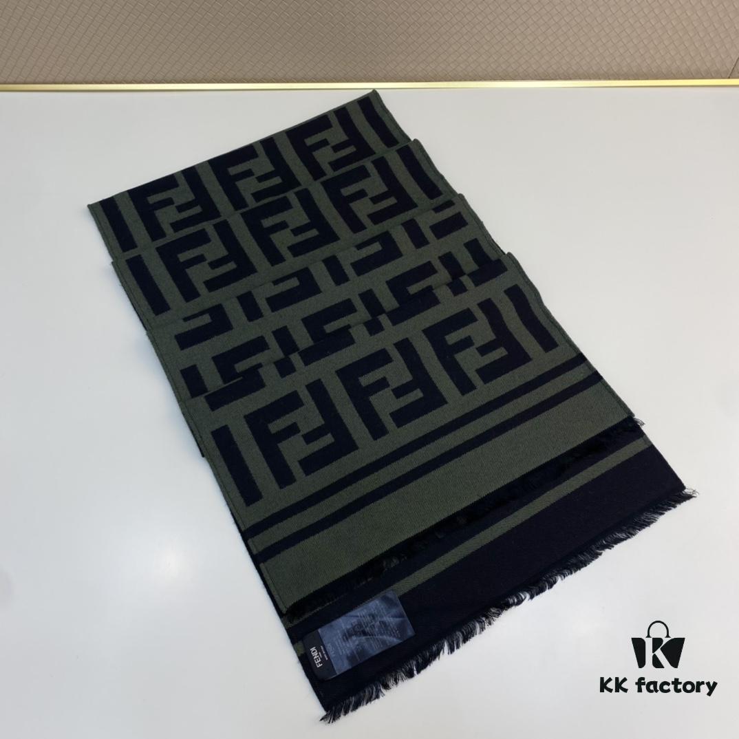 6931a926ccd8ab3d7af9d8c8 Fendi FENDI Classic Bestseller 35*180cm 95% Wool 5% Silk
