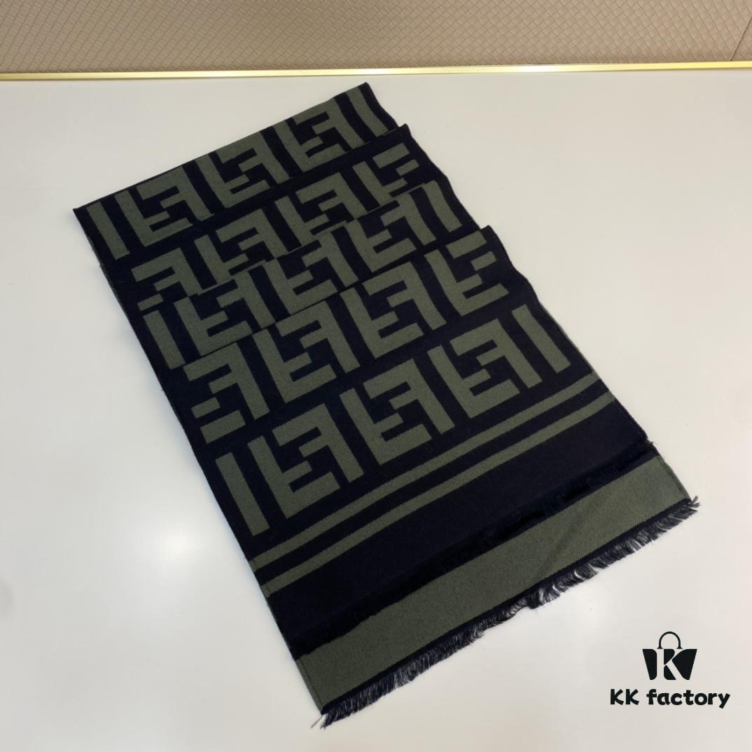 6931a926ccd8ab3d7af9d8c9 Fendi FENDI Classic Bestseller 35*180cm 95% Wool 5% Silk