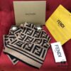 6931a926ccd8ab3d7af9d8cd FENDI This Autumn-Winter's Most Stylish FENDI🖤 Classic FF Monogram Cape, Retro and Elegant, Double-Sided Color, Versatile and Chic, 95% Wool 5% Silk, 140cm x 140cm