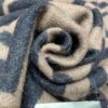 6931a929ccd8ab3d7af9d8f2 Fendi Large Fringe Logo Double-Sided Cashmere Scarf, FF Monogram in Perfect Autumn-Winter Hue