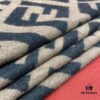 6931a929ccd8ab3d7af9d8f6 Fendi Large Fringe Logo Double-Sided Cashmere Scarf, FF Monogram in Perfect Autumn-Winter Hue