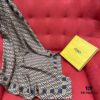 6931a929ccd8ab3d7af9d8f8 Fendi FF Monogram Washed Twill Silk Jacquard Scarf – Luxuriously Soft and Timelessly Elegant