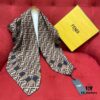 6931a929ccd8ab3d7af9d8fb Fendi FF Monogram Washed Twill Silk Jacquard Scarf – Luxuriously Soft and Timelessly Elegant