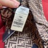 6931a929ccd8ab3d7af9d8fe Fendi FF Monogram Washed Twill Silk Jacquard Scarf – Luxuriously Soft and Timelessly Elegant