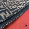 FENDI 100% Cashmere Scarf with Small FF Pattern – Elegant and Luxurious Winter Essential