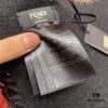 FENDI 100% Cashmere Scarf with Small FF Pattern – Elegant and Luxurious Winter Essential