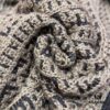 6931a92cccd8ab3d7af9d921 Brown FENDI Woven Wool Scarf 🧣 Timeless FF Monogram Pattern, Soft and Luxurious 100% Pure Wool Fabric, 30*180cm