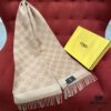 6931a92cccd8ab3d7af9d92e FENDI Autumn-Winter New Arrival Scarf – Soft, Elegant Colors That Exude Charm; Perfect for Daily Wear as a Neck Warmer or Shawl! Reversible Design, Non-Irritating, Thick and Fine Texture with 51% Wool and 49% Cashmere, 38*215cm
