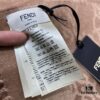 6931a92dccd8ab3d7af9d935 FENDI Autumn-Winter New Arrival Scarf – Soft, Elegant Colors That Exude Charm; Perfect for Daily Wear as a Neck Warmer or Shawl! Reversible Design, Non-Irritating, Thick and Fine Texture with 51% Wool and 49% Cashmere, 38*215cm