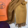 Hermès New Winter Unisex Double-Sided Cashmere Long Scarf