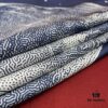 HERMES Double-Sided White Moonlight Square Scarf, Elegant Color Scheme – Reversible Design, 100% Mulberry Silk, 90*90CM