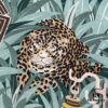 6931a932ccd8ab3d7af9d98d Hermes Shawl with Twelve Leopard Motif, 70% Cashmere and 30% Mulberry Silk, Popular 140x140 Size