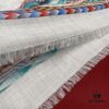 Hermes Bathrobe Shawl 90*180cm 70% Cashmere 30% Mulberry Silk Plaid Scarf Suitable for All Seasons Velvet Fabric Warm in Winter Cool in Summer