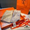 Hermes Rare Garden Sketch Collection Scarf - Exquisite Silk Cashmere Blend, 140x140cm