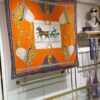 New Cashmere Scarf 👏👏 Everyone Who Buys Says It's Beautiful! Recommended 💕 [Mr. Carriage 140] Cashmere Square Scarf, Top-Tier Craftsmanship at an Incredible Value! Gift Like Hermès Counter Bestseller 🎁💟