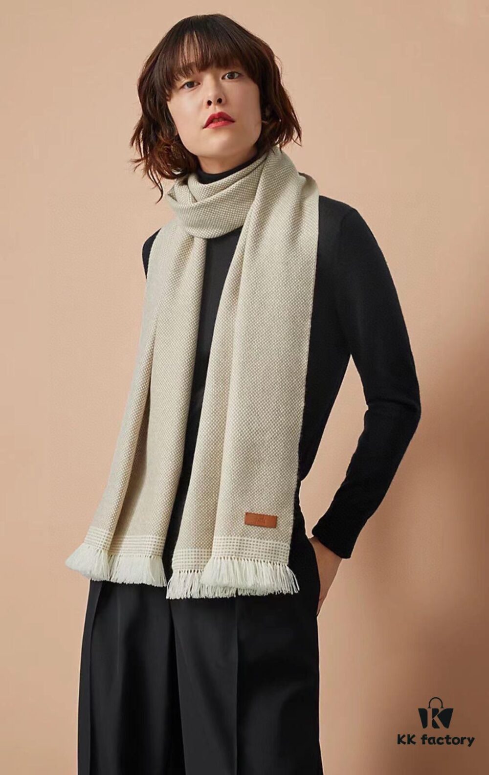 6931a937ccd8ab3d7af9d9d8 Hermes Handwoven Cashmere Scarf! Subtle and Sophisticated Style for Autumn and Winter!