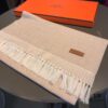 6931a937ccd8ab3d7af9d9da Hermes Handwoven Cashmere Scarf! Subtle and Sophisticated Style for Autumn and Winter!