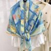6931a93accd8ab3d7af9da0c Double-Sided Two-Tone Cashmere Scarf 'You Hui Zhuan Bu and Snake Advance 140' - New Arrival