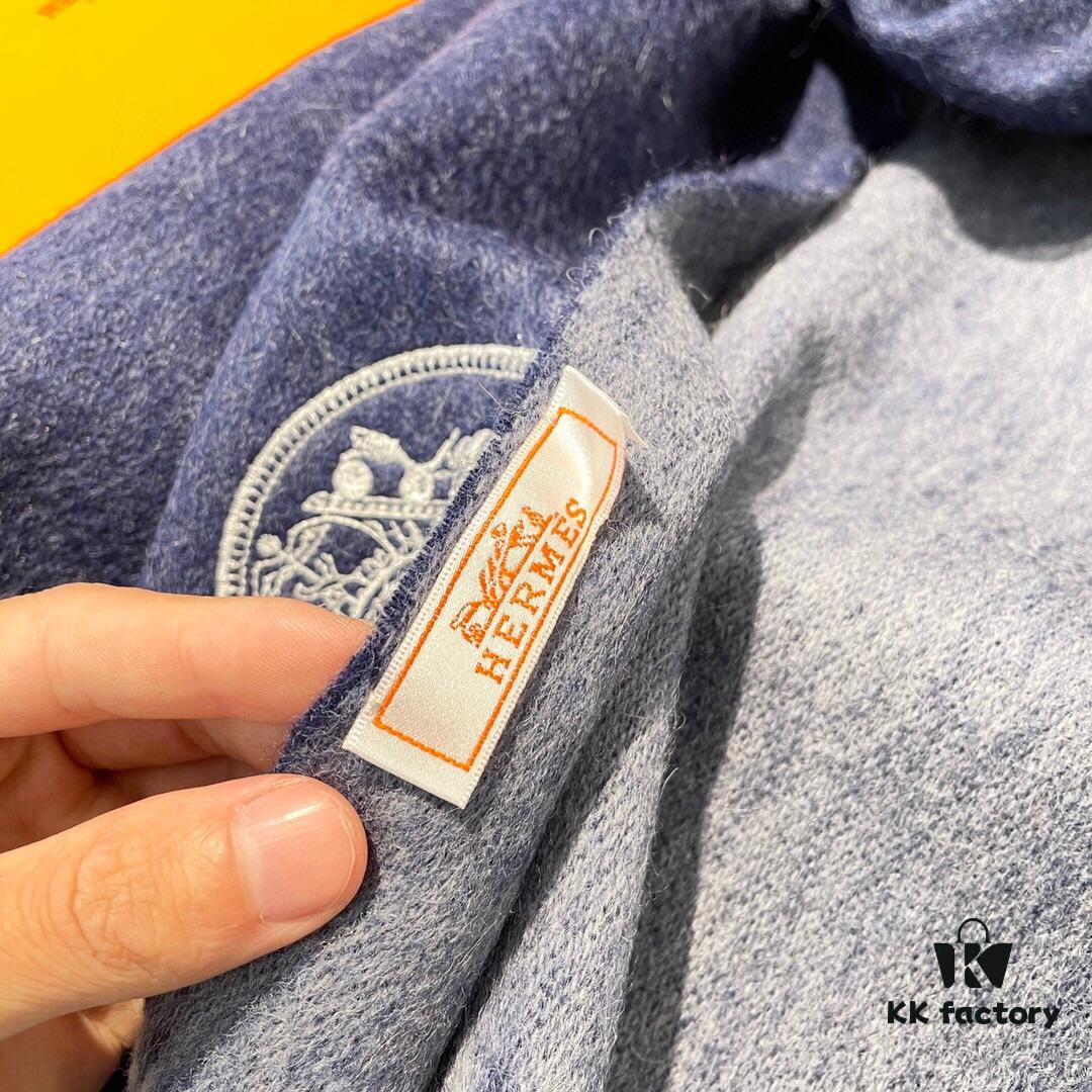 6931a93bccd8ab3d7af9da15 2022 Latest Designer Hermes-Inspired Scarf, Premium Woven Cashmere Silk, Ultra Soft and Warm Solid Color Shawl 32*180cm