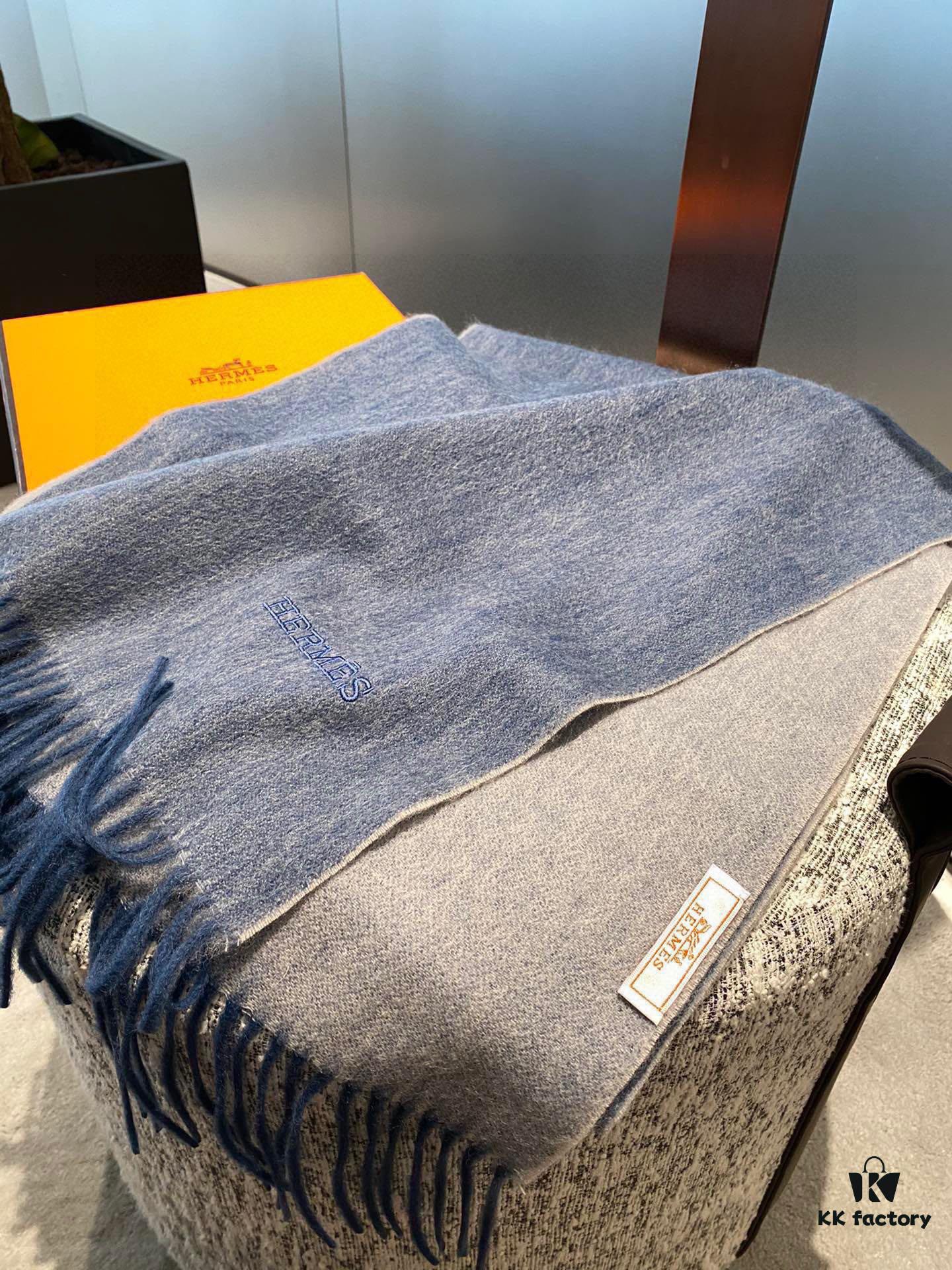 6931a93cccd8ab3d7af9da2d HERMES Scarf, Unisex Cashmere Wrap from 2022 Paris Fashion Show