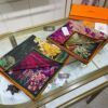 6931a93eccd8ab3d7af9da4f New Cashmere Scarf 🆕🏇🏇 Buyers Rave About the Style! 💕【Colorful Lantern Flower Double-Sided 140】Cashmere Square Scarf, Two-Sided Dual Color Design, Premium Craftsmanship, Exceptional Value! Gift-Worthy Like Hermès 🔖💟
