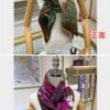 6931a93eccd8ab3d7af9da51 New Cashmere Scarf 🆕🏇🏇 Buyers Rave About the Style! 💕【Colorful Lantern Flower Double-Sided 140】Cashmere Square Scarf, Two-Sided Dual Color Design, Premium Craftsmanship, Exceptional Value! Gift-Worthy Like Hermès 🔖💟