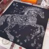 Silk Scarf Light & Elegant 90 - Premium Quality 100% Twill Silk, 90cm x 90cm