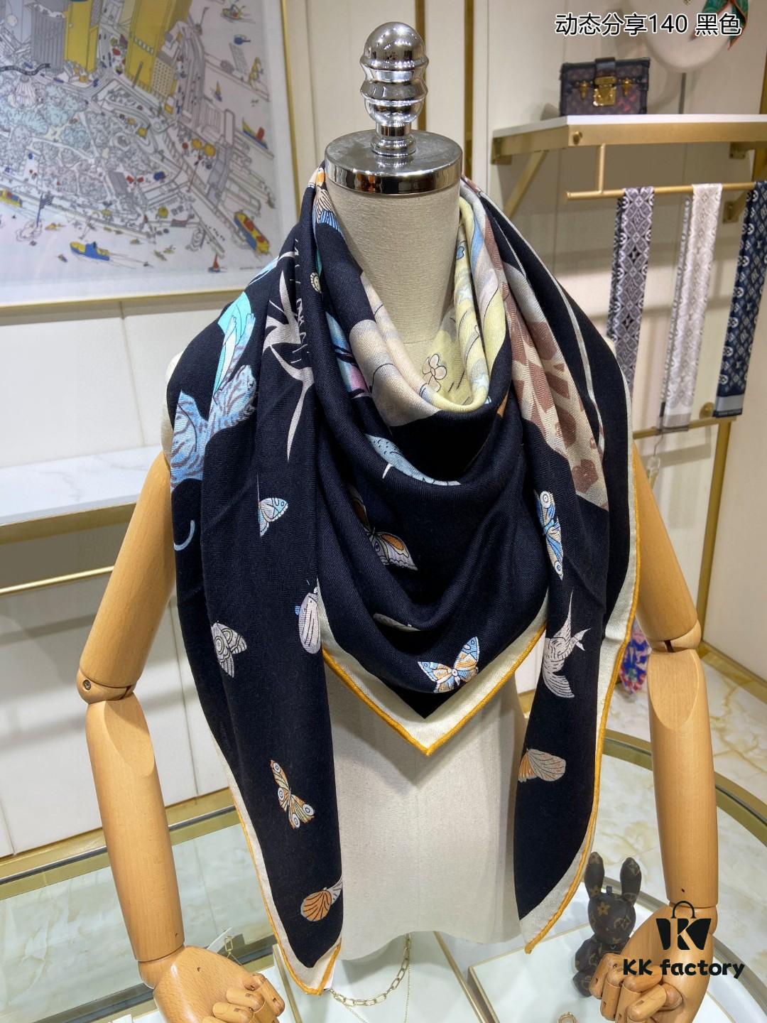 6931a943ccd8ab3d7af9da91 New Cashmere Scarf 70% Cashmere 30% Silk - Premium Craftsmanship, Luxurious Design, 140x140cm