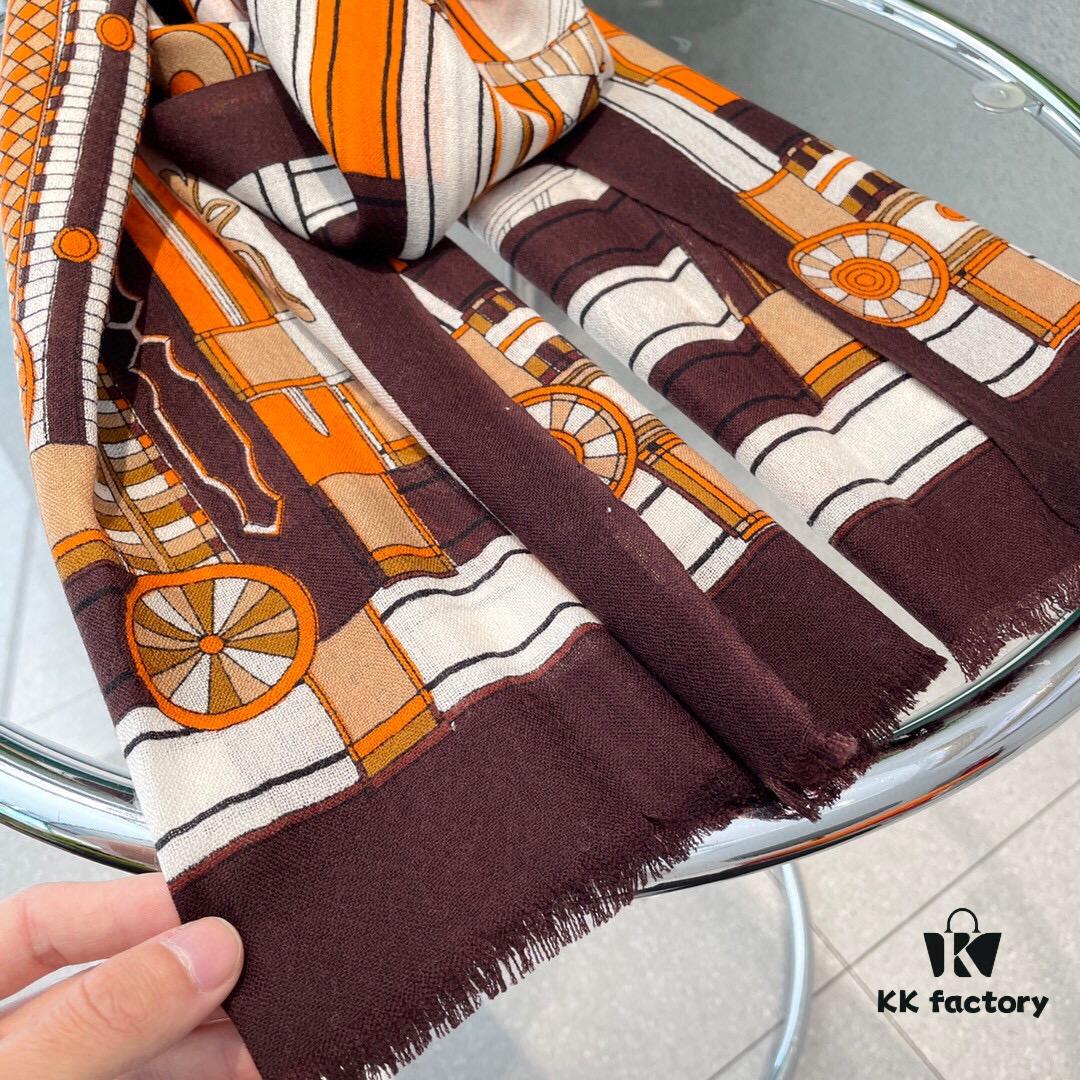 6931a943ccd8ab3d7af9da9c Luxury Cashmere Scarf - Limited Edition Hermes-Inspired Print, 100% Premium Cashmere, Exclusive Release