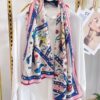 6931a945ccd8ab3d7af9dab4 Hermes Wind People Cashmere Scarf - Top Craftsmanship, 70% Cashmere + 30% Silk, 140cm x 140cm
