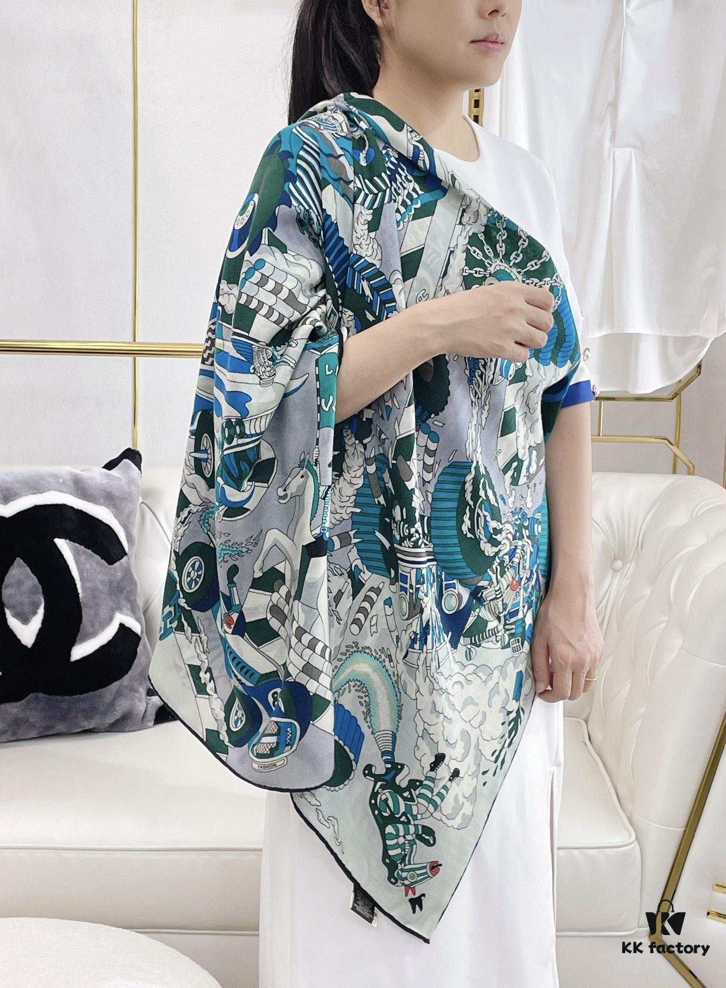 6931a945ccd8ab3d7af9dab9 HERMES Must-Have Bestseller: Limited Edition Motorcycle 140 Scarf - Ultimate Luxury Quality