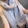 6931a946ccd8ab3d7af9dac2 Hermes · Hermès Paris Fashion Show Business Unisex Double-Sided Cashmere Shawl