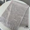 6931a946ccd8ab3d7af9dac4 Hermes · Hermès Paris Fashion Show Business Unisex Double-Sided Cashmere Shawl
