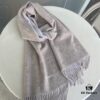 6931a946ccd8ab3d7af9dac7 Hermes · Hermès Paris Fashion Show Business Unisex Double-Sided Cashmere Shawl