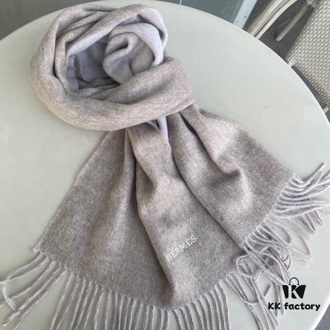 6931a946ccd8ab3d7af9dac9 Hermes · Hermès Paris Fashion Show Business Unisex Double-Sided Cashmere Shawl