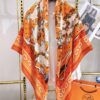Chic New Arrival! [Galloping Horse 140] Cashmere Scarf – 70% Cashmere + 30% Silk, Luxurious Craftsmanship, Elegant 3D Pattern, Premium Quality at an Unbeatable Value