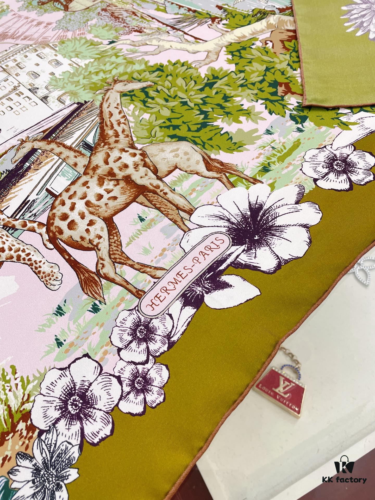 6931a947ccd8ab3d7af9dad5 Hermes New Arrival! Exquisite Colorway, Ultimate Elegance in Twill Silk Scarf