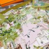6931a947ccd8ab3d7af9dad6 Hermes New Arrival! Exquisite Colorway, Ultimate Elegance in Twill Silk Scarf