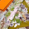 6931a947ccd8ab3d7af9dad7 Hermes New Arrival! Exquisite Colorway, Ultimate Elegance in Twill Silk Scarf