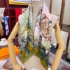 6931a947ccd8ab3d7af9dada Hermes New Arrival! Exquisite Colorway, Ultimate Elegance in Twill Silk Scarf
