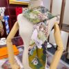 6931a947ccd8ab3d7af9dadb Hermes New Arrival! Exquisite Colorway, Ultimate Elegance in Twill Silk Scarf