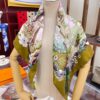 6931a947ccd8ab3d7af9dadc Hermes New Arrival! Exquisite Colorway, Ultimate Elegance in Twill Silk Scarf