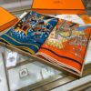 6931a948ccd8ab3d7af9dae7 Four Seasons King 140 Cashmere Scarf - Hermes Counter Hit, 70% Cashmere + 30% Silk, 140cm x 140cm