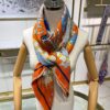 6931a948ccd8ab3d7af9daea Four Seasons King 140 Cashmere Scarf - Hermes Counter Hit, 70% Cashmere + 30% Silk, 140cm x 140cm