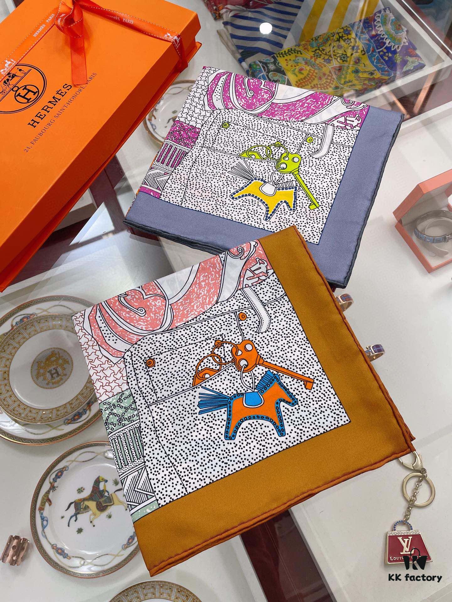6931a948ccd8ab3d7af9daf0 Italian Holiday 90 - Premium Silk Square Scarf, 100% High-Grade Twill Silk, 90cm x 90cm