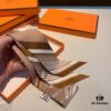 6931a949ccd8ab3d7af9dafa Hermès Twilly, Popular 'Book Stamp' Design, 18 Momme Heavyweight Silk Twill, Delicately Rolled Edges, 5×85 cm